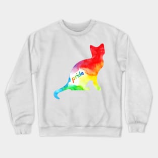 Pride Kitty Crewneck Sweatshirt